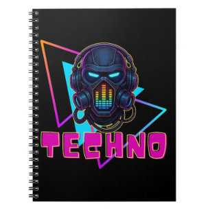 Caderno Espiral Techno