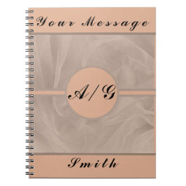 Caderno Espiral Tecido rosa Texturizado - Qualquer cor