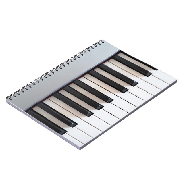 Caderno Espiral Teclado para piano digital (Left Side)