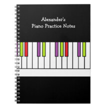 Teclas de Piano Coloridas Música Prática Personali