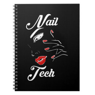 Caderno Espiral Técnica de Unhas Orgulhosa