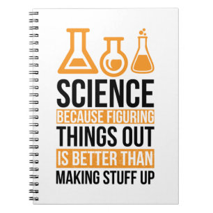 Caderno Espiral Técnico de laboratório do Science Lab Scientist