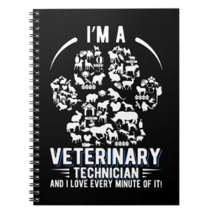Caderno Espiral Técnico de Vet Tech Apreciação Veterinária