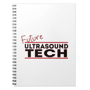 Caderno Espiral Tecnologia de Ultrasom Futuro