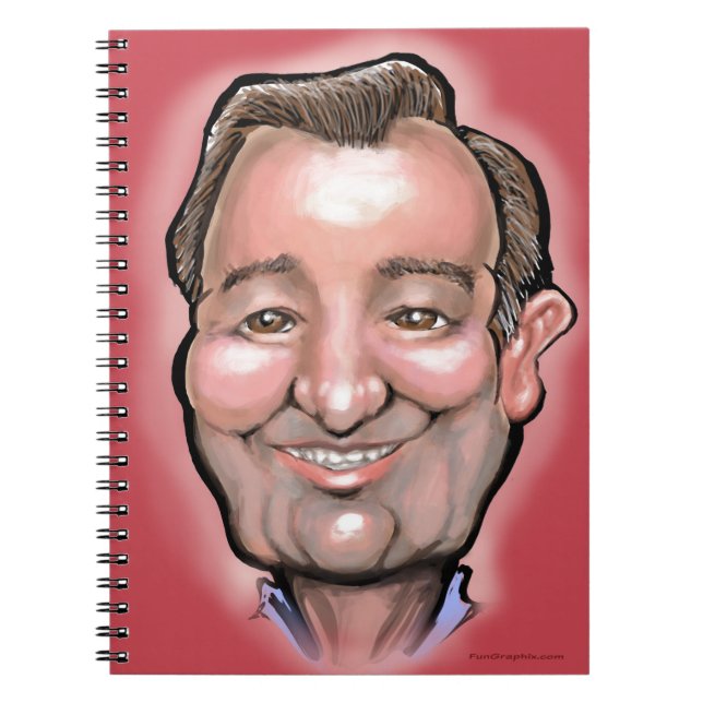 Caderno Espiral Ted Cruz (Frente)