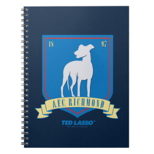 Caderno Espiral Ted Lasso   AFC Richmond Team Logo