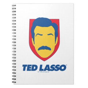 Caderno Espiral Ted Lasso   Ícone Face