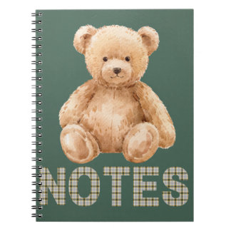 Caderno Espiral Teddy Bear Notebook