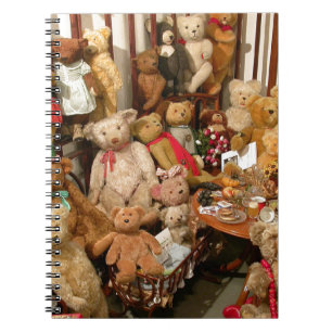 Caderno Espiral Teddy Bears Collectors Paradise