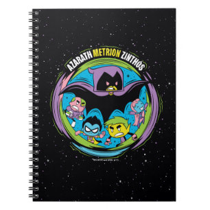 Caderno Espiral Teen Titans Go!   Raven "Azarath Metrion Zinthos"