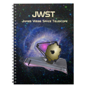 Caderno Espiral Telescópio espacial James Webb JWST