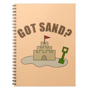 Caderno Espiral Tem Areia?