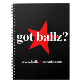 Caderno Espiral Tem Ballz? Notebook