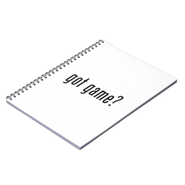 Caderno Espiral tem jogo? (Left Side)