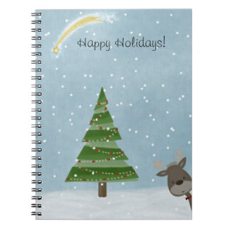 Caderno Espiral Tema de Natal