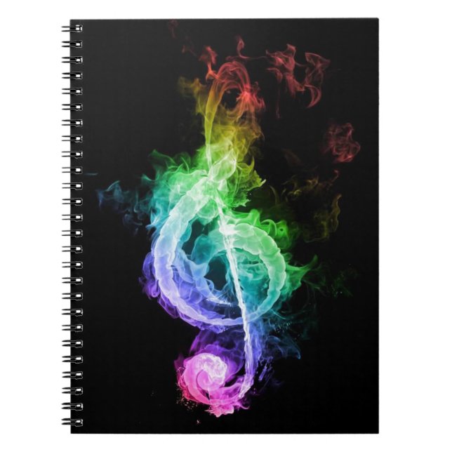 Caderno Espiral tema musical (Frente)