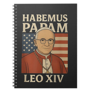 Caderno Espiral Temos um papa Papa Leão XIV Igreja Cristã