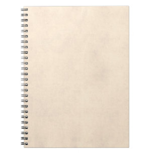 Caderno Espiral Temperatura de papel antiga de impressão bege neu