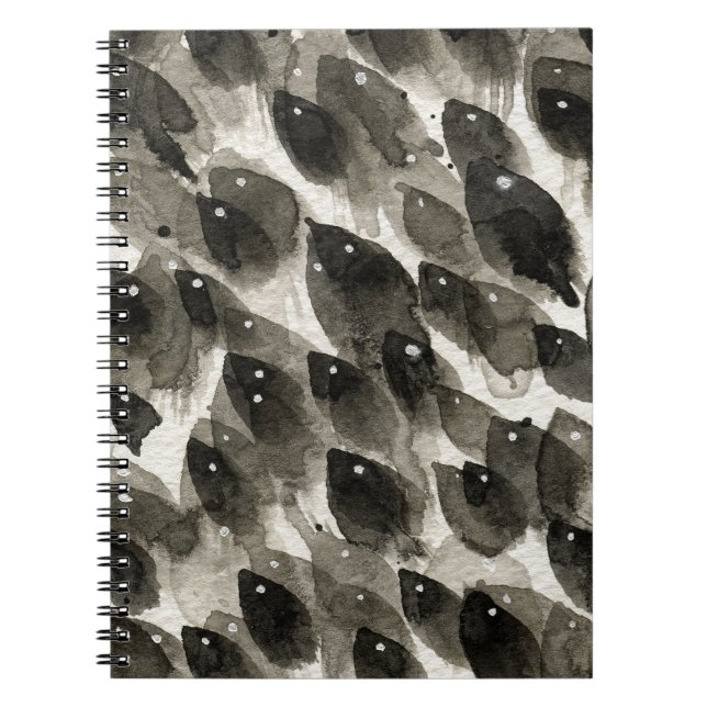 Caderno Espiral Tempestade de Peixes (Frente)