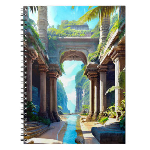 Caderno Espiral Templo de Lemúria Notebook