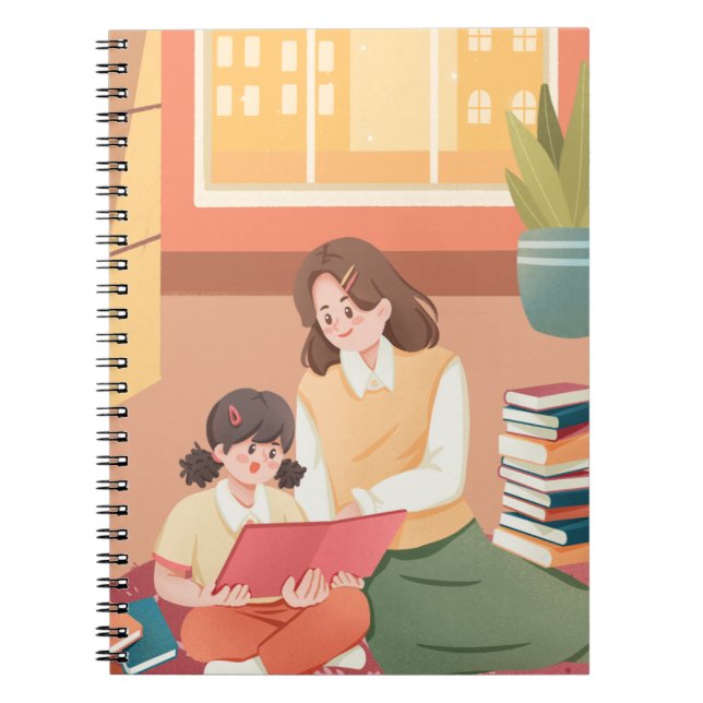 Caderno Espiral Tempo de Leitura (Frente)