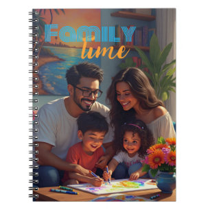 Caderno Espiral Tempo em Família
