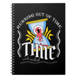 Caderno Espiral Tempo esgotado, ilustração de roupa de rua