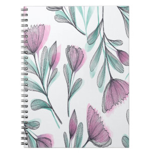 Caderno Espiral tendência moda feminina de outono rainha da moda b