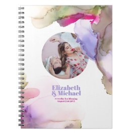 Caderno Espiral Tendência Notebooks Moody Watercolor PHOTO e TEXTO