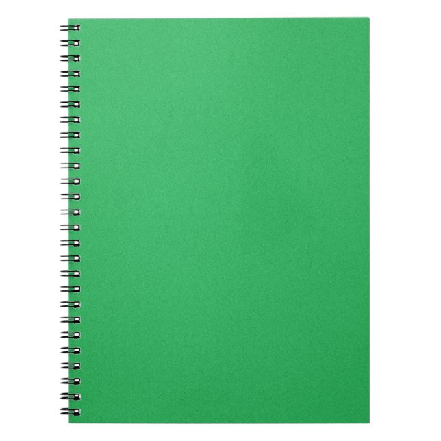 Caderno Espiral Tendy Green Grainy Background (Frente)