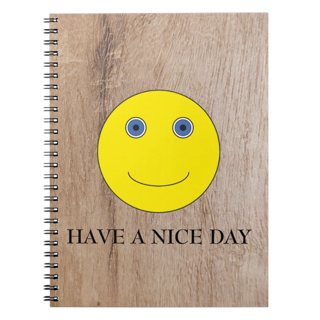 Caderno Espiral Tenha um bom dia (Frente)