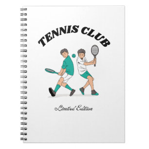 Caderno Espiral Tênis Club