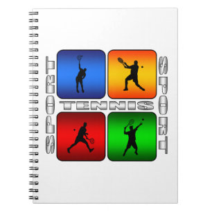Caderno Espiral Tênis Espectacular (Masculino)