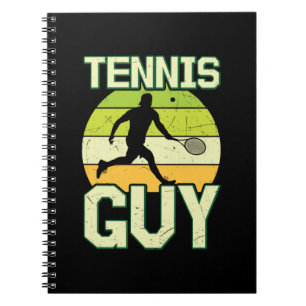 Caderno Espiral Tênis Player CARA TÊNIS