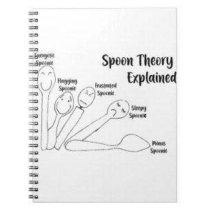 Caderno Espiral Teoria da colher explicada