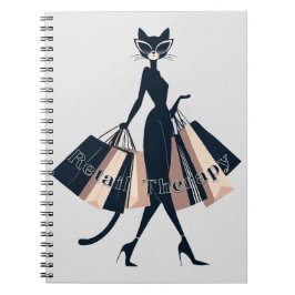 Caderno Espiral Terapia de Compras