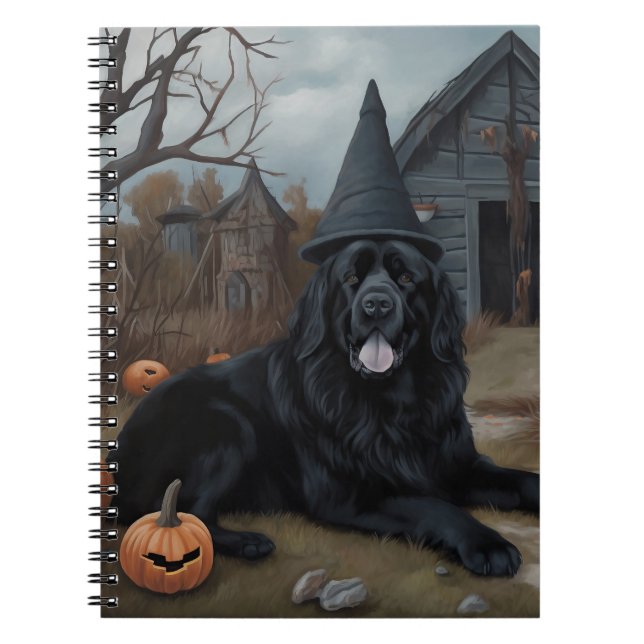 Caderno Espiral Terra Nova Pumpkins Halloween Scary (Frente)