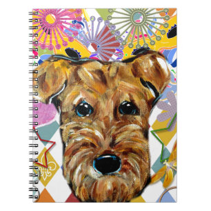 CADERNO ESPIRAL TERRIER AIREDALE