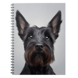 Caderno Espiral Terrier escocês