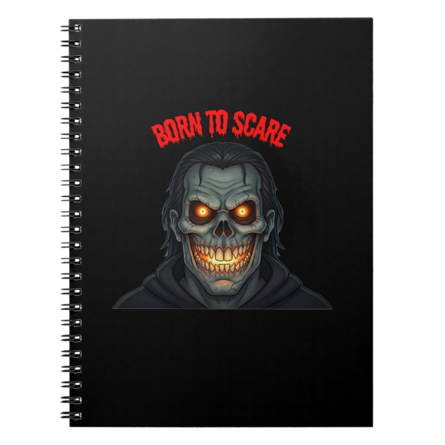 Caderno Espiral Terror de Halloween (Frente)