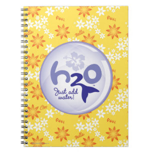 Caderno Espiral Teste padrão conhecido amarelo