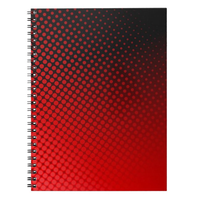 Caderno Espiral Teste padrão de pontos (Frente)