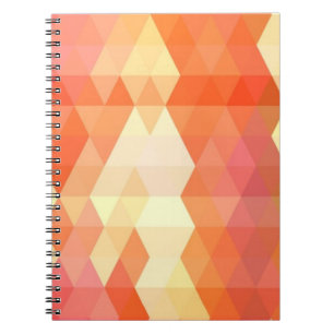 Caderno Espiral Teste padrão geométrico 1