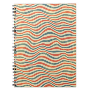 Caderno Espiral Teste padrão listrado