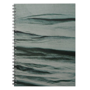 Caderno Espiral Têxteis listrados brancos e negros