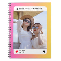 texto de foto personalizado instagram rosa moderno