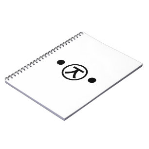 Caderno Espiral Texto Emoticon Japonês - Kuma Bear Kaomoji