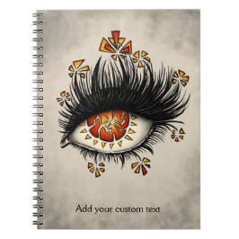 Caderno Espiral Texto Personalizado De Arte Digital Da Lava