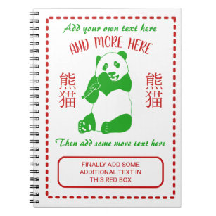 Agenda 2024 - Panda - Love Gold - Apanda Papelaria Personalizada