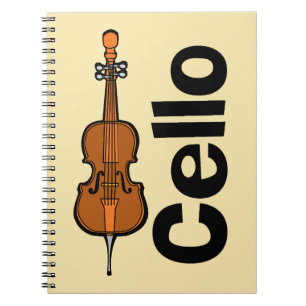 Caderno Espiral Texto Vertical Cello
